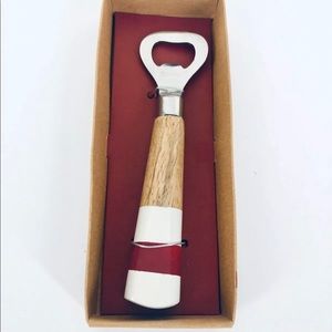 ROOTS Bottle Opener Classic Cabin Wood Handle